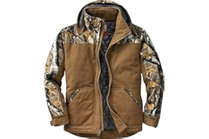 Legendary Whitetails Canvas Cross Trail Jacket, Workwear for Men Winter Work Coat Regular Big & Tall Outerwear Clothing