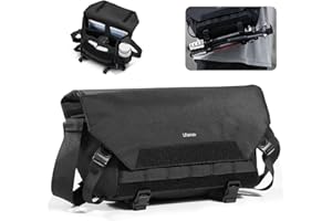 ULANZI Sling Camera Case with Tripod Holder, Small Compact Camera Tactical Shoulder Bags for DSLR/SLR/Mirrorless Cameras, Wat