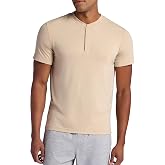 Gaiam Men's Bliss Balance Short Sleeve Henley Top