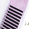 ALLOVE Eyelash Extension Cashmere Super Easy Fan Volume Lash Extensions 0.03mm CC Curl 8-15mm Mixed Tray Rapid Blooming Volume Lashes Self Fanning Lash Extension Supplies