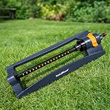 SolaDirect Garden Lawn Watering Sprinkler Oscillating Adjustable Spray Range view 8