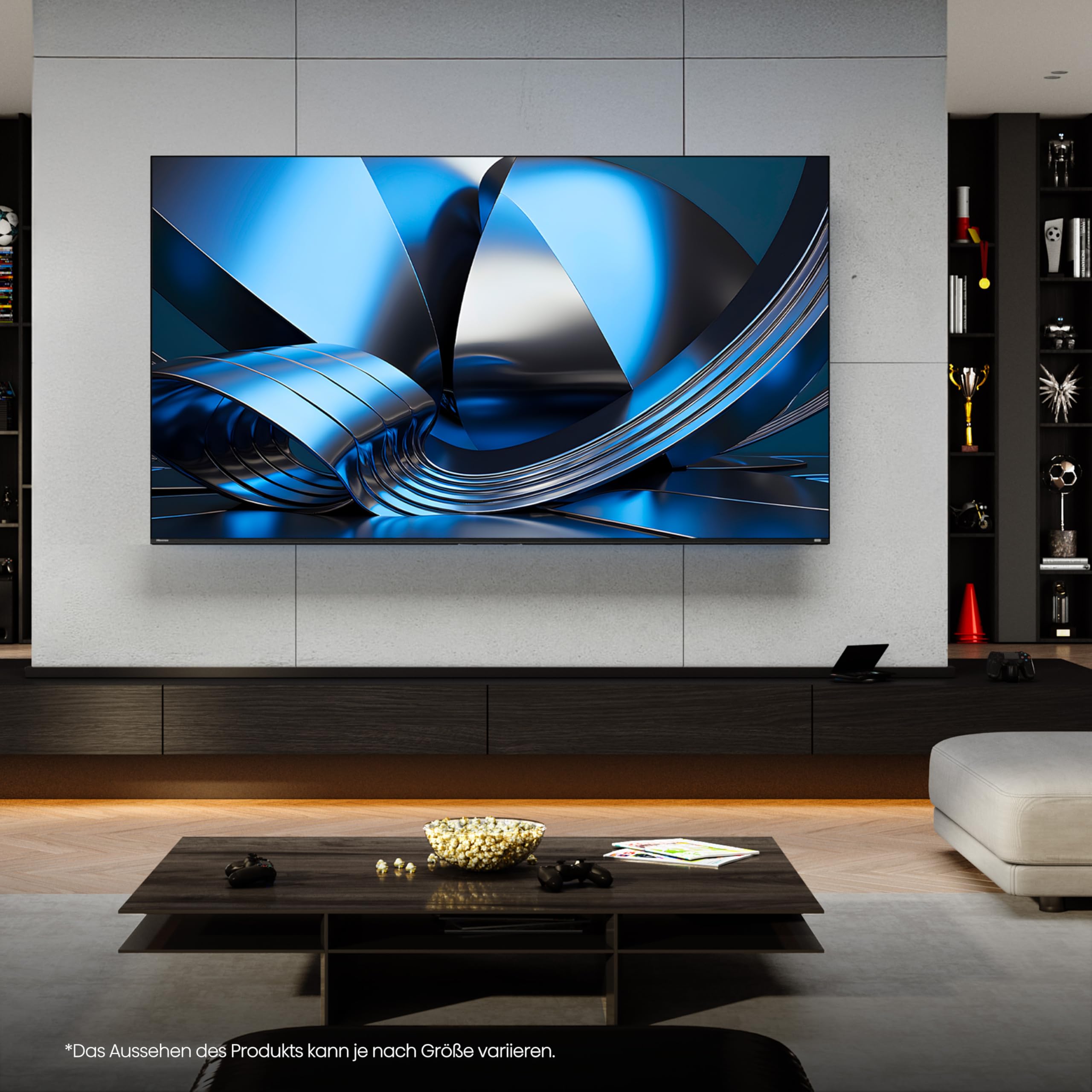 Hisense 75U7DSE Fernseher 75 Zoll, 4K UHD, Hi-QLED Mini LED, Smart TV, 144Hz, Hi-View AI Engine, IMAX Enhanced, AI Lichtsensor, Dolby Vision.Atmos, Tuned by DeVialet, FreeSync Premium Pro [2026] 9