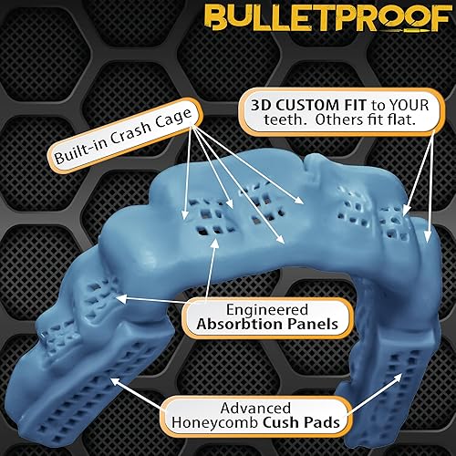 Bulletproof MMA Boxing Mouth Guard is 3X Stronger! Fighting