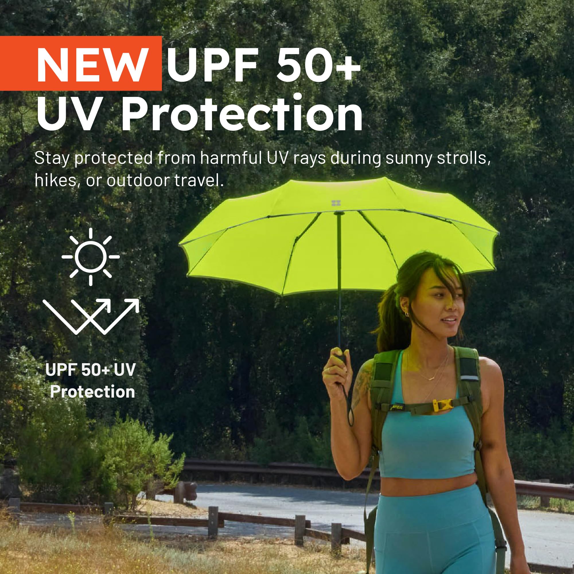 Weatherman Umbrella - Premium Small Compact Mini Umbrellas for Traveling - Windproof Umbrellaas Resists Up to 45 MPH Winds - Traveling Umbrellasa for Rain, Wind, Purse, Pocket, Backpack, Car - Portable Travel Umbrellas Easy Auto Open Close w/ Strong Fiberglass Frame