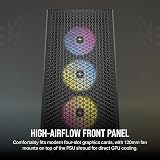Corsair 3000D RGB Airflow Mid-Tower PC Case 3x AR120 Fans Black view 5