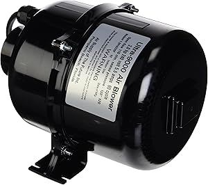 Air Supply 3918220 Portable Spa Blower Ultra 9000 2.0 hp 4.5 Amp, 240V
