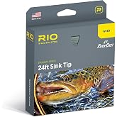 RIO Products Avid Series 24FT Sinking Tip, Freshwater Trout Slow Sinking Fly Line, Easy Casting, Slick Coating