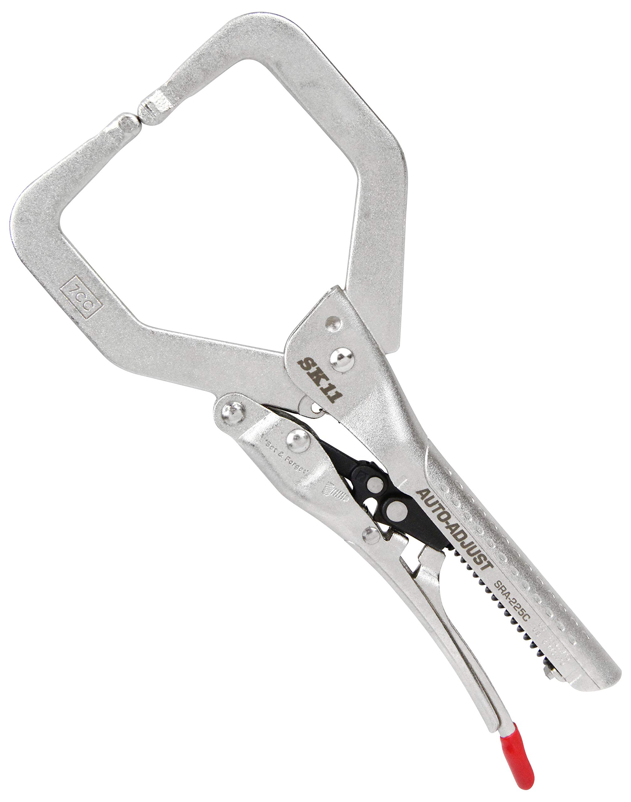 SK11 SRA-225C Auto Adjust C Clamp Locking Pliers