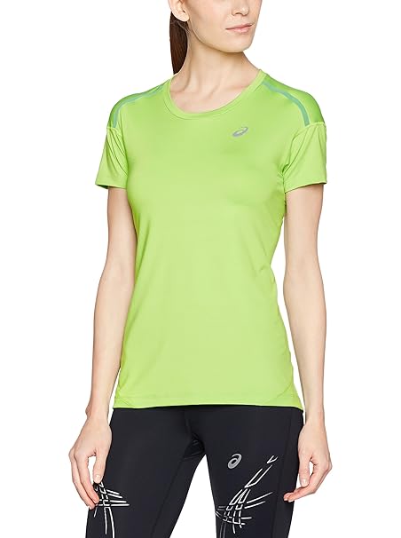 magliette asics bambino verde