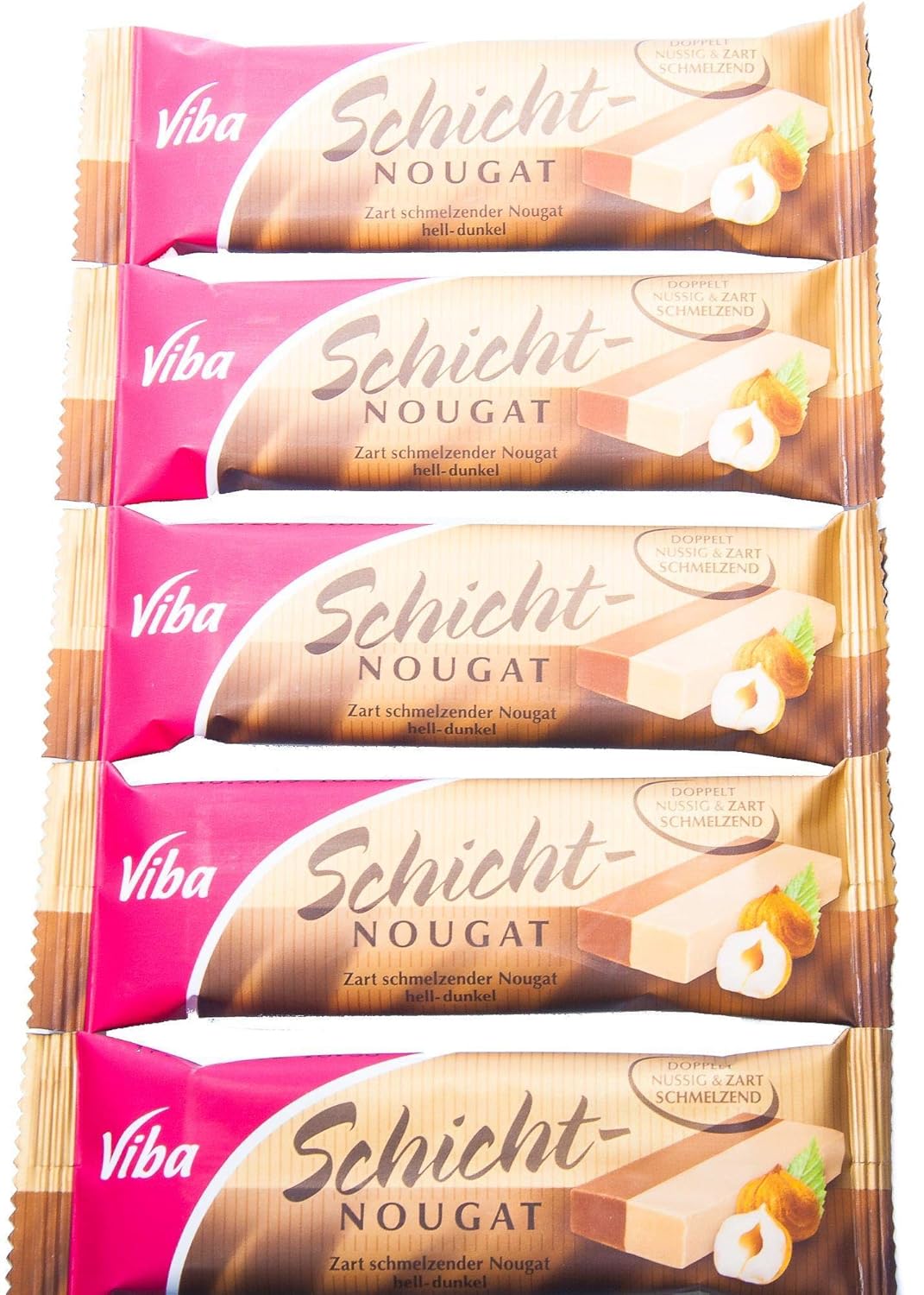5er Pack Viba Schicht-Nougat