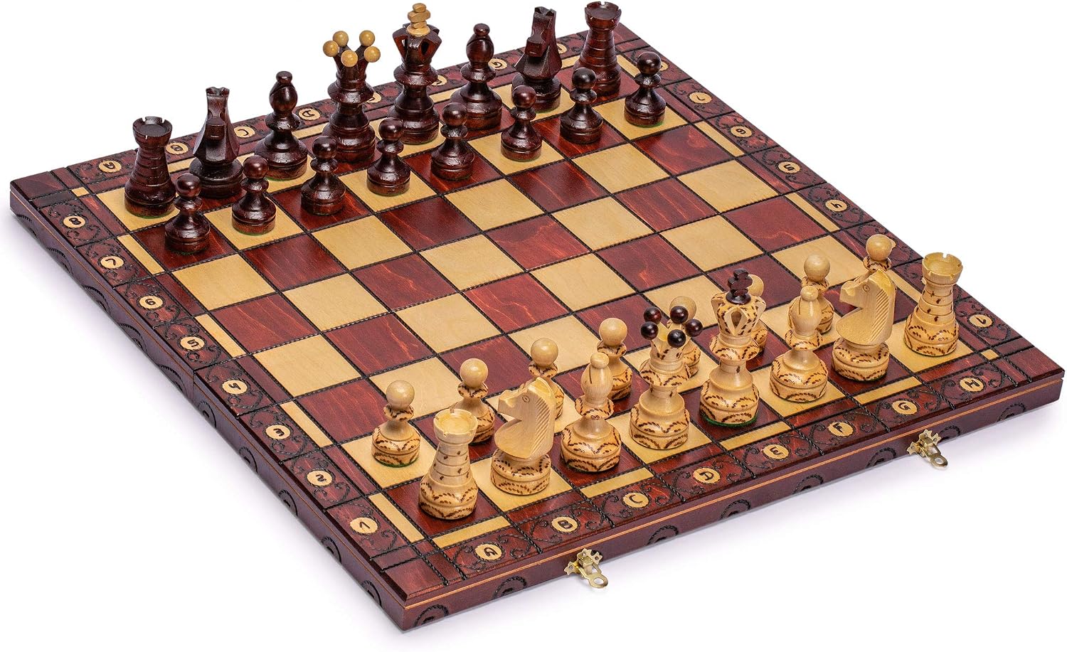 Husaria European International Wooden Chess Game Set, "Ambassador", 55 centimeters - Image 3