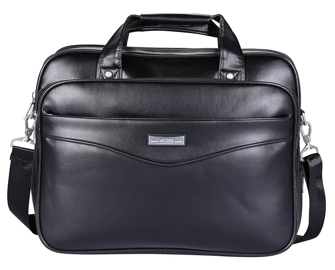 ARON BOSS Laptoptasche Leder 16 Zoll Aktentasche Groß Geschäft Schultertasche Wasser Beständig Handtasche für Männer und Frau