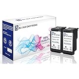 BJInk Cartridges Replacement for Canon PG-245XL 245 XL Compatible with Canon PIXMA MG2520 MG2920 MG2922 MG2924 MG2420 MG2522 MG2525 MX490 Printer (2 Black)