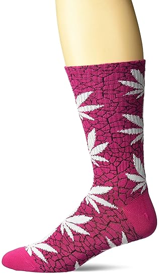 HUF Quake Plantlife pink Socken