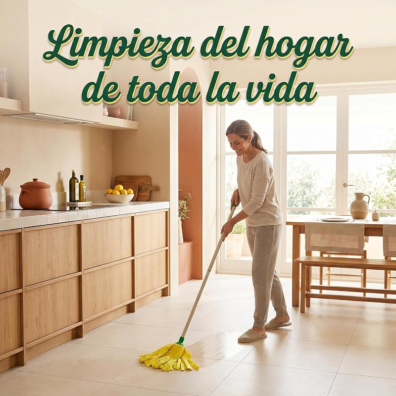 Fregona Amarilla Original | Desde 1986 | Rosca Universal