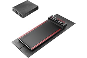Crostice Walking Pad Mat 26 x 60, 1/4 Thick Floor Mat for Under Desk Treadmill for Carpet & Hardwood, Shock Absorption Protector for Small Mini Treadmill, Waterproof & Anti-Slip, Heavy-Duty
