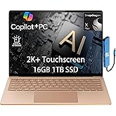 Microsoft Surface Laptop 7 AI Copilot+ PC for Business (13.8" 2K+ Touchscreen, Snapdragon X Plus (> Intel i7-1355U), 16GB, 1T