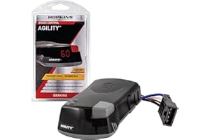 Hopkins Towing Solutions 47294 Agility Plug-in Simple Brake Control, Controls up to 8 trailer brakes