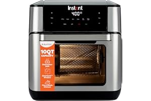 Instant Pot Vortex Plus 10QT Air Fryer Toaster Oven, 7-in-1, EvenCrisp Technology, Crisps, Broils, Bakes, Roasts, Dehydrates,