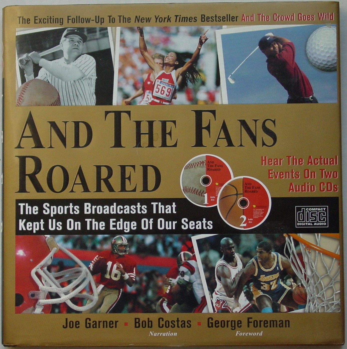 Photo 1 of And the Fans Roared: The Sports Broadcasts That Kept Us on the Edge of Our Seats (Book + 2 Audio CDs)