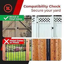 Gate Lock – Secure Keyless Fence Lock and Latch