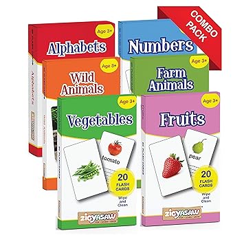 Zigyasaw English flash cards mega combo