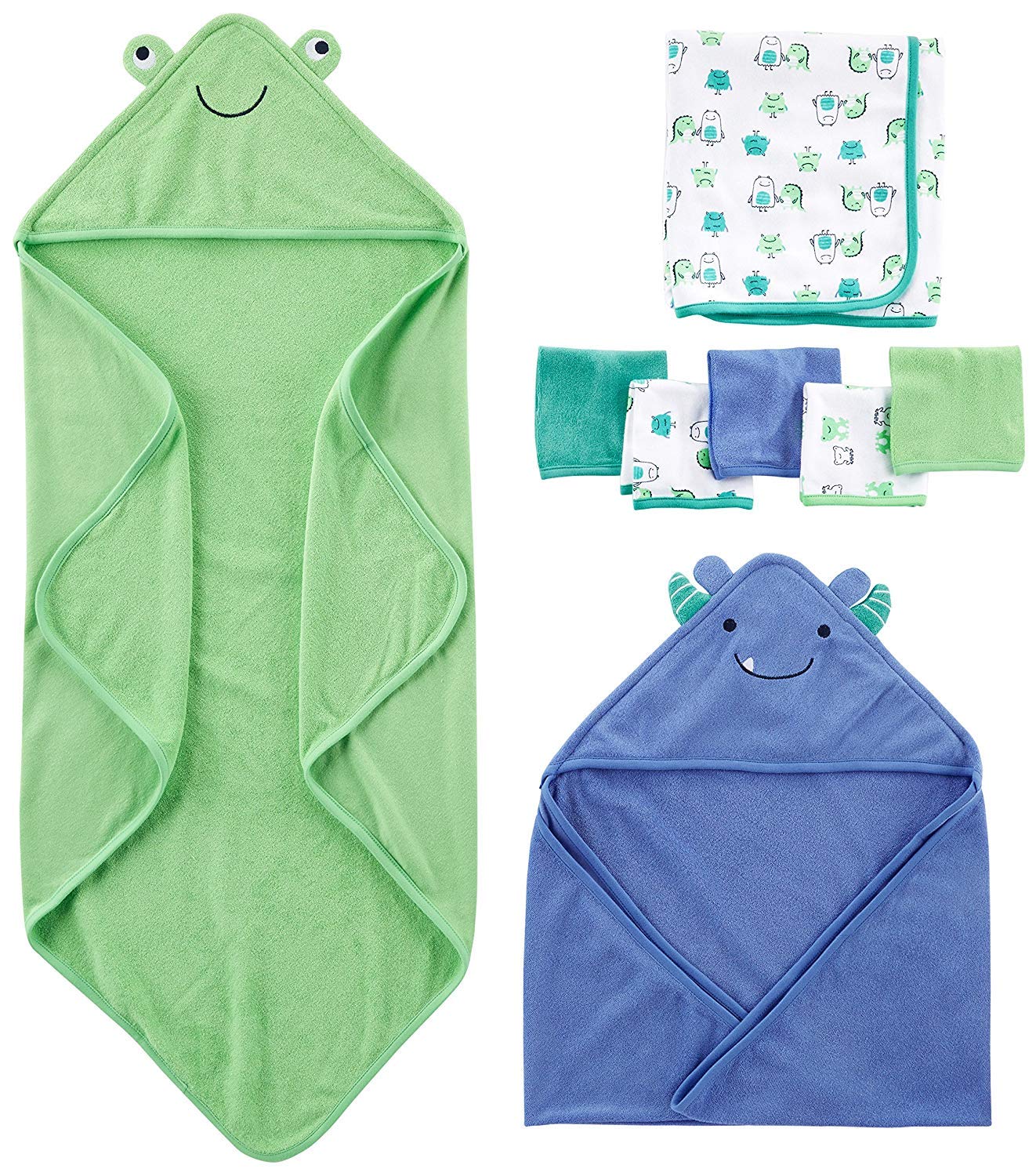 Simple Joys by Carter's Baby Boys Not Applicable, Multicolour (Blue/Green), (Manufacturer size: One size)