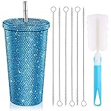 Studded Bling Diamond Tumbler Glitter Water Bottle
