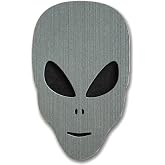 Toejamr Snowboard Stomp Pad - Alien Head - Gray