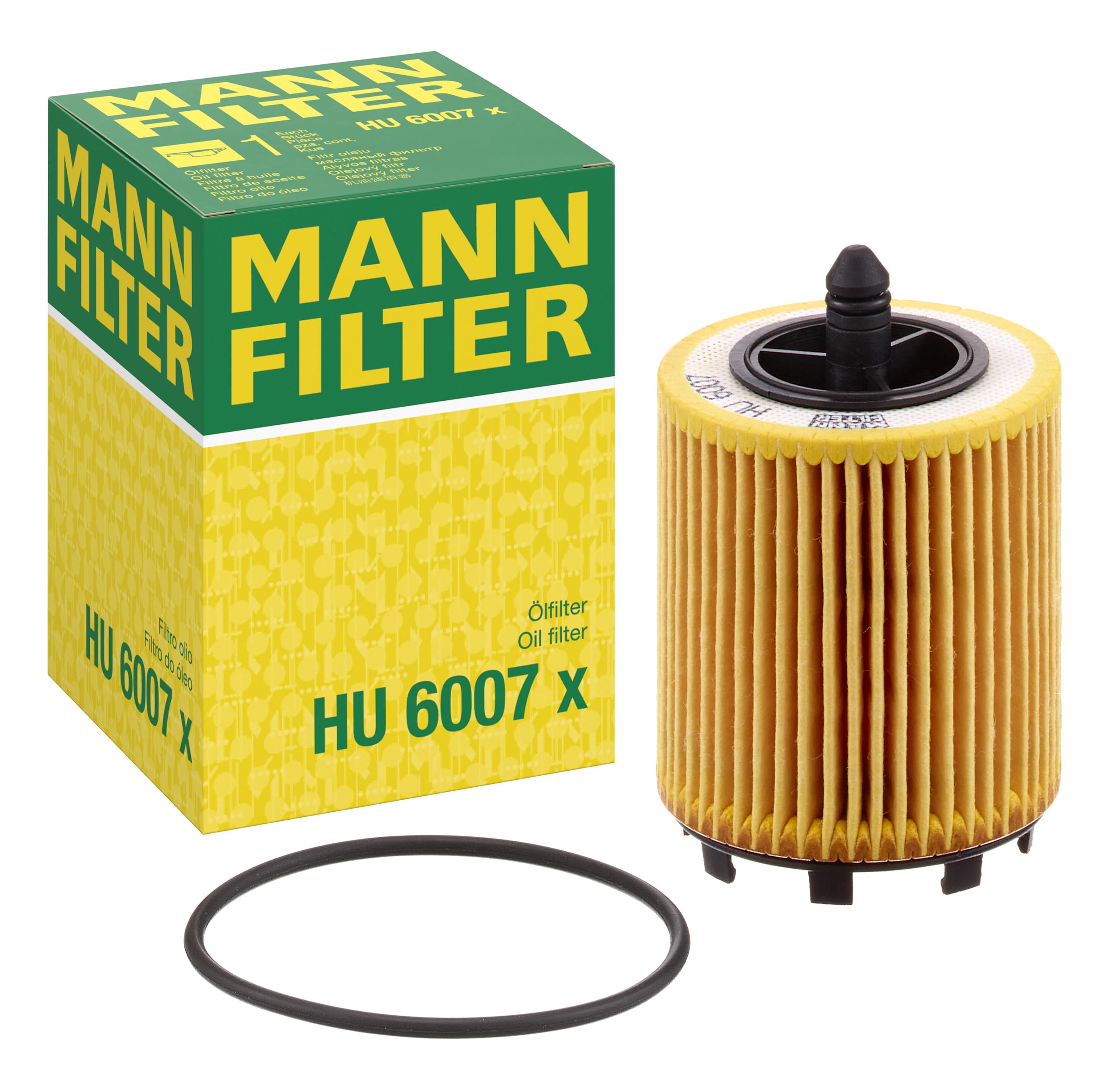 MANN-FILTER HU 6007 x Oil Filter - CARS + TRANSPORTERS