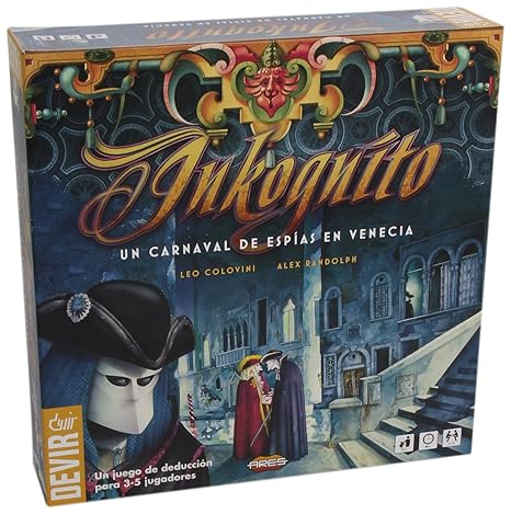 Devir – Inkognito, Brettspiel (bginko)