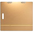 Officemate 23" x 26" Artist Sketch Board with Handle for Drafting Art - Portable Wooden Clipboard for Class, Studio or Field Use (83099)