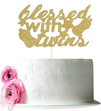 twin baby shower decorations uk