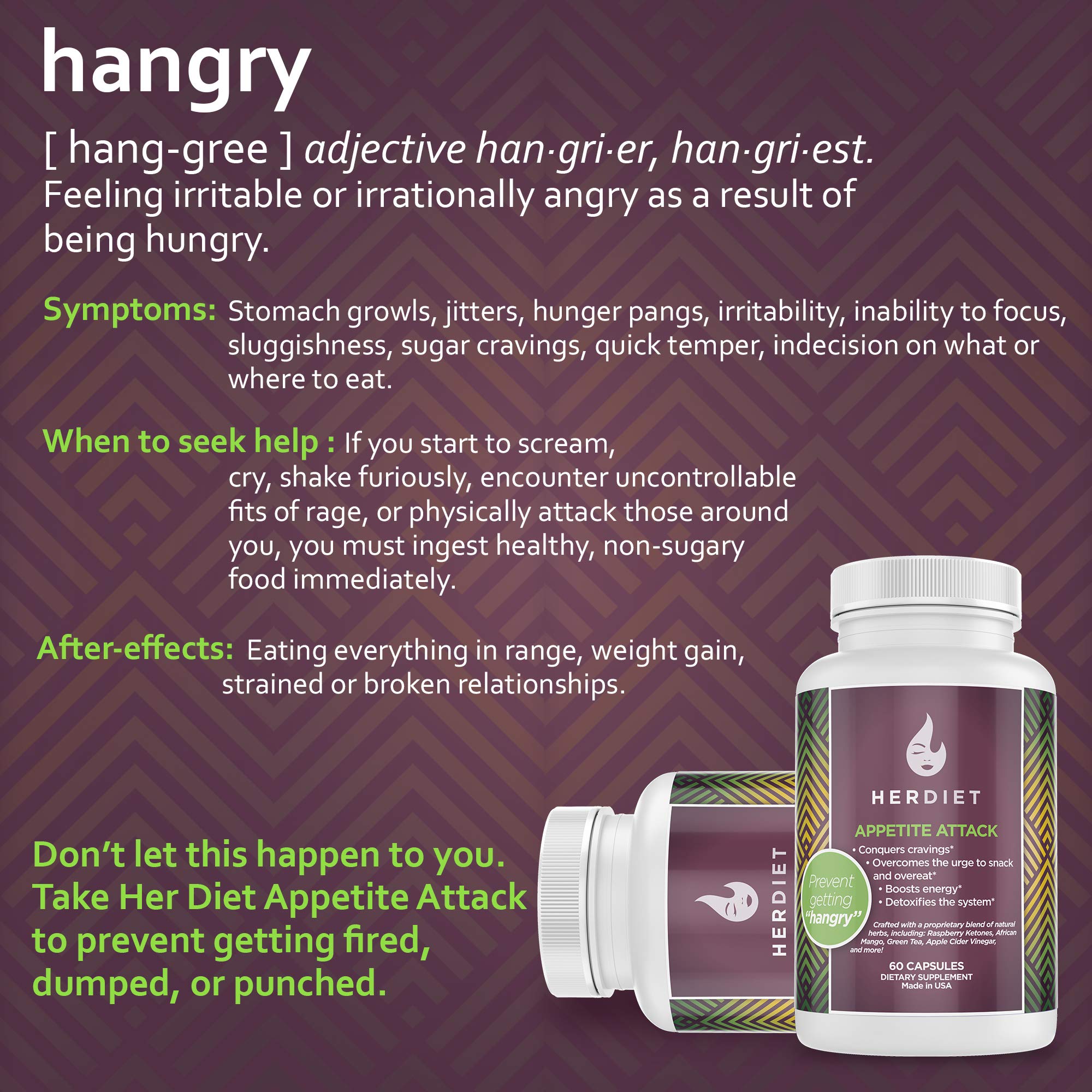 Her Diet Appetite Attack Weight Loss Pills for Women Ultra Strength