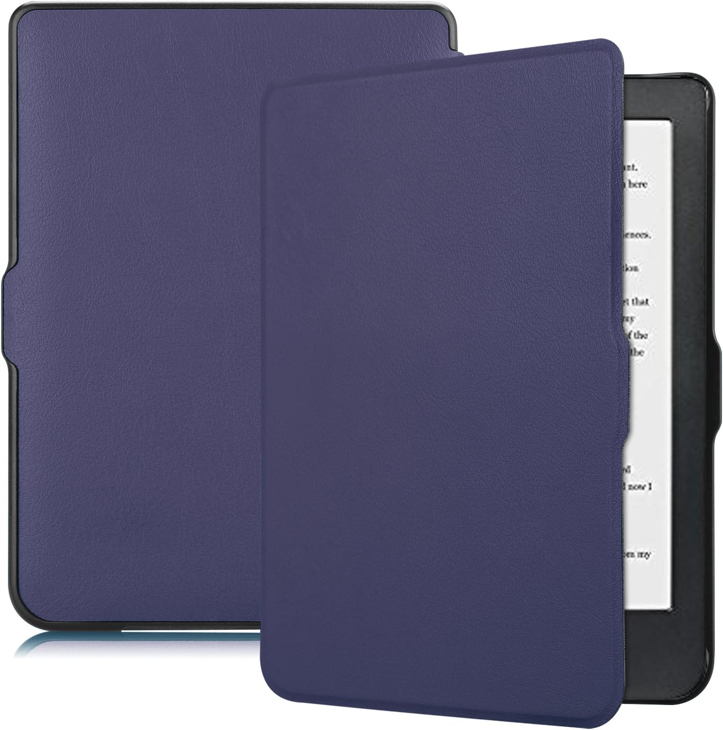 YCD Kobo Clara HD Case - Untra Slim Smart Protective Cover with Auto Wake/Sleep Function for Kobo Clara HD Ereader 2018 Release (Dark blue)