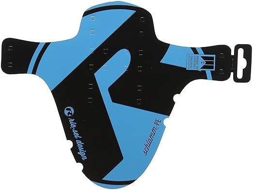 title=Riesel MTB parafango posteriore parafango, unisex, Mtb Rear Fender, Blue / Black