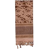 Rothco Digital Camo Shemagh Tactical Desert Keffiyeh Scarf