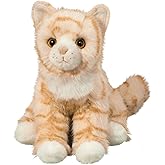 Douglas Adele Orange Tabby Cat Plush Stuffed Animal