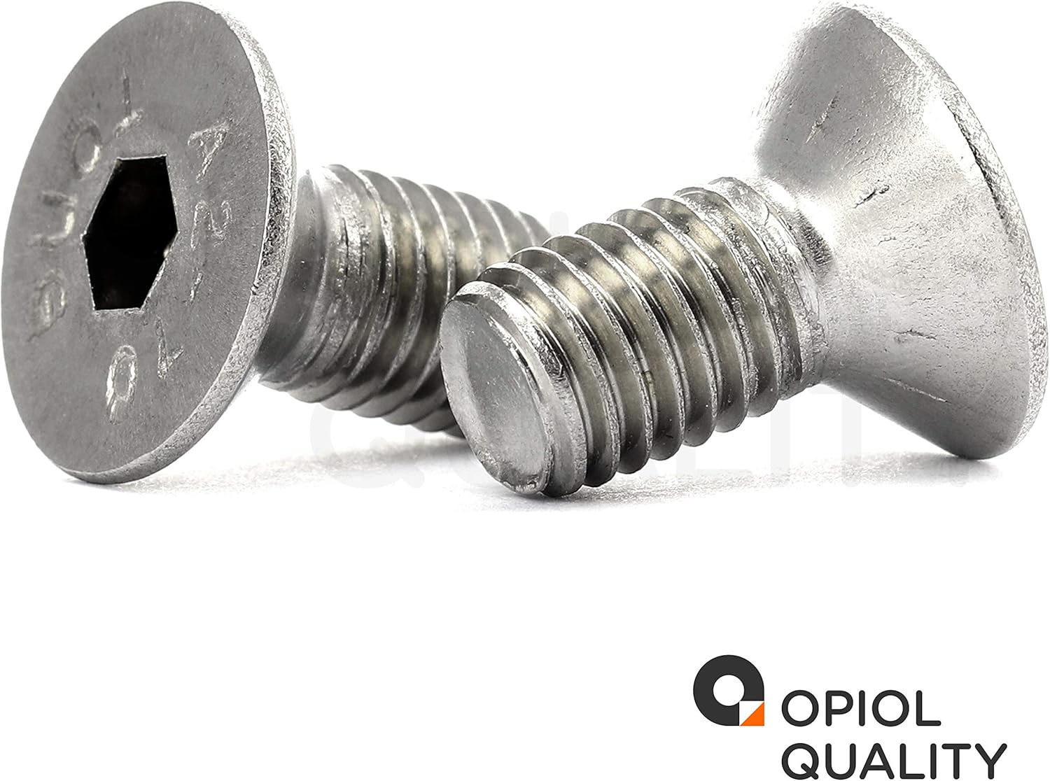 Senkkopfschrauben OPIOL QUALITY Innensechskant Senkschraube 20 Stück