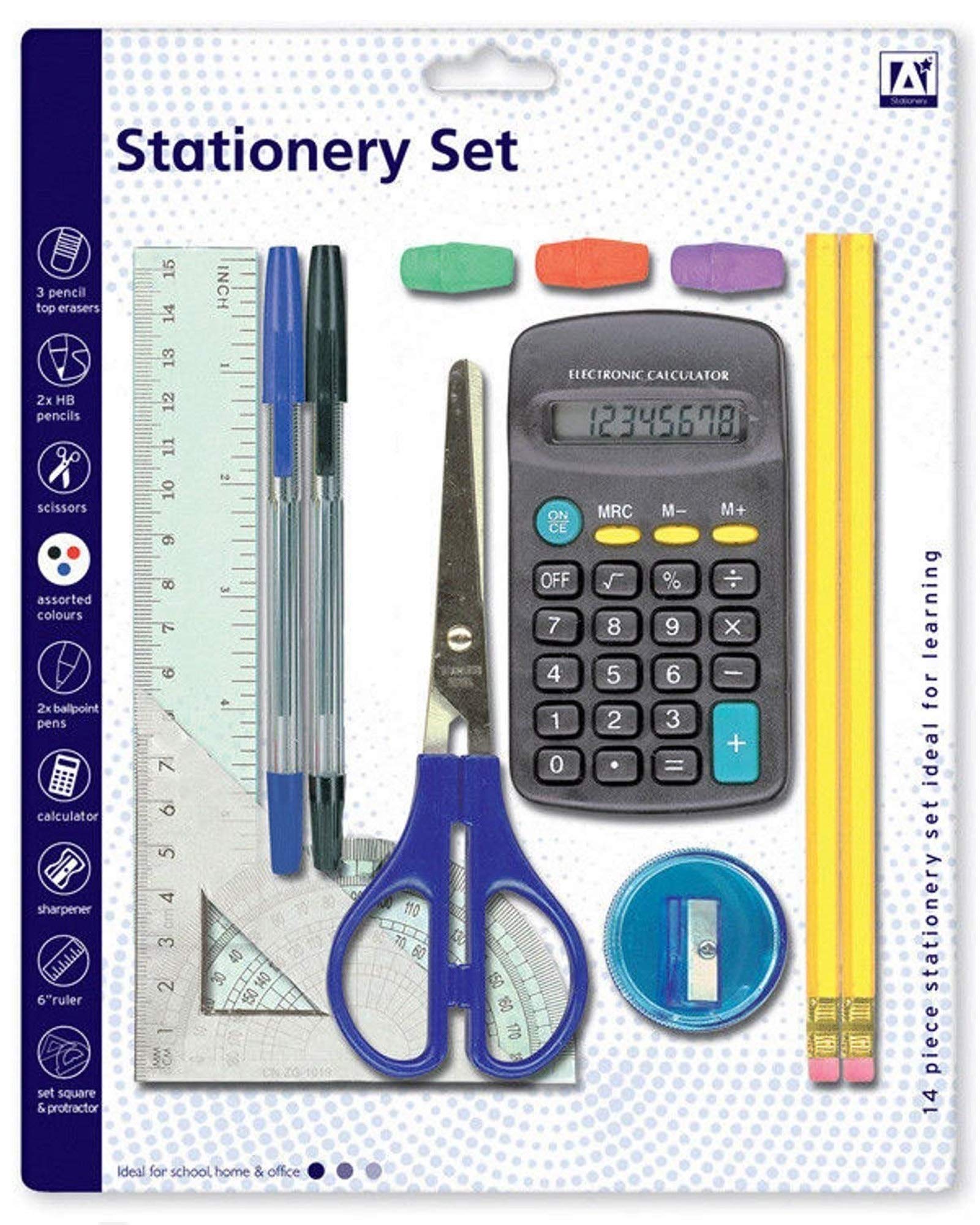School Stationery Set