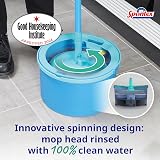 Spontex Aqua Revolution X'tra Floor Mop and Bucket Set with Refills view 2