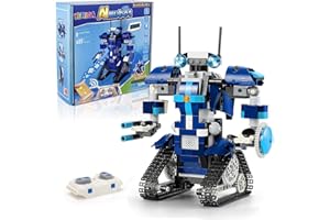 Yerloa Robot Building Kit for Kids 6-12, Remote & APP Control Robot Build A Robot Toys for Kids 8-12, Robotics Kit Stem Projects for Kids Ages 8-12, Gifts for 8 9 10 11 12 year old boys girls, 405 Pcs