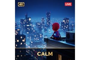 Spider-Man Night City steampunk: Neon Webscape – 4K Relaxing Urban Ambience for Fire TV & Tablets