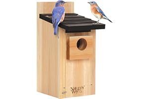 Nature's Way Bird Products CWH3 Cedar Bluebird Box House