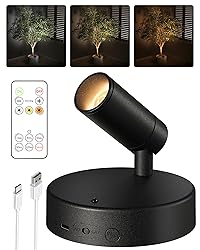 EZVALO Wireless LED Spotlights Indoor, 5500mAh