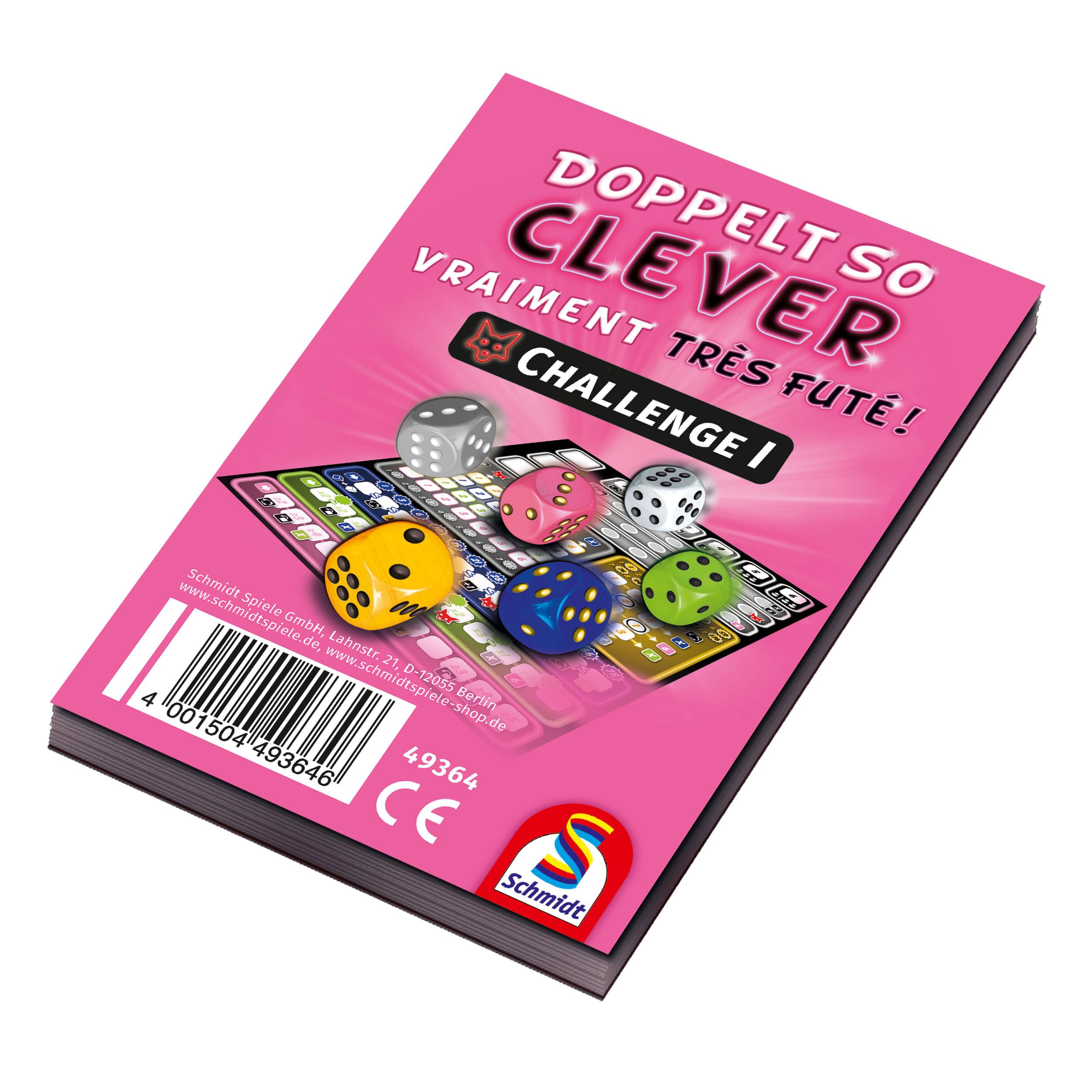 Schmidt Spiele GmbH Twice as Clever Challenge I Block