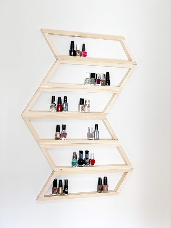 Nail Polish Shelf, Nail Polish Rack, Makeup Organizer