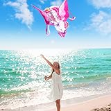 JOYIN 43.3'' Giant Unicorn Kite with 80 m String Easy Fly Kids Adults view 6