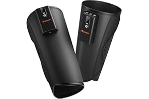 QUINEAR Rechargeable Calf Massager with Air Compression, Leg Massager for Circulation and Pain Relief, Portable Leg Massager with 6 Intensities & 3 Modes, Fast Recovery for Swelling, Relax for Gym
