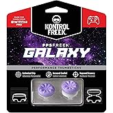 KontrolFreek FPS Freek Galaxy Performance Thumbsticks for Nintendo Switch | 1 Mid-Rise, 1 High-Rise Concave | Purple